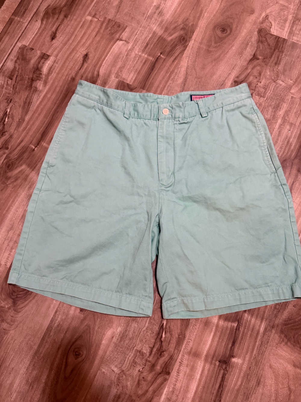 Vineyard Vines Club Shorts Men’s 36 Mint Green 8.5” Inseam Chino